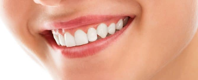 woman smiling