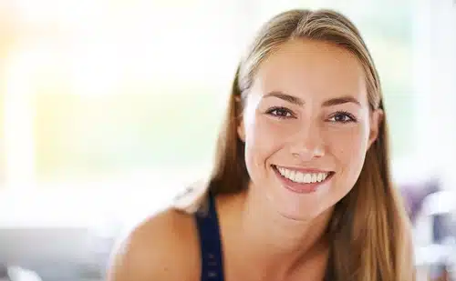 portrait,,young,and,woman,at,house,with,smile,to,relax